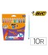 Rotulador bic kids visaquarelle estuche de 10 colores punta pincel tinta base de agua