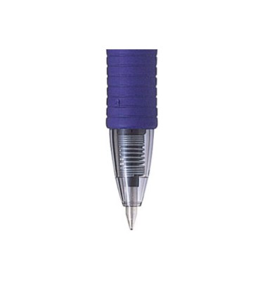 Boligrafo pilot g 2 pixie azul tinta gel retractil sujecion de caucho