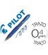 Boligrafo pilot g 2 pixie azul tinta gel retractil sujecion de caucho