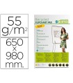 Bloc congreso bi-office papel reciclado 650x980 mm 20 hojas 55g/m2