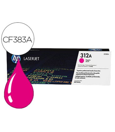 Toner hp 312a laserjet pro mfp m476 magenta 2700 pag 