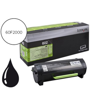 Toner lexmark mx310 mx410 mx510 negro 2500 pag 