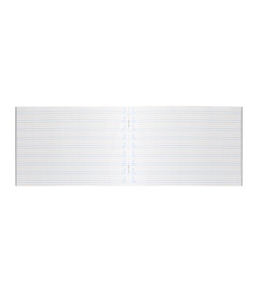 Libreta liderpapel pautaguia tapa cartoncillo 32 hojas din a5 70 g cuadriculado pautado 4 mm apaisado con margen