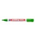 Rotulador edding marcador permanente 400 verde punta redonda 1 mm