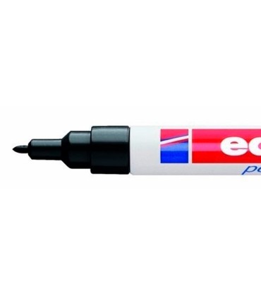 Rotulador edding marcador permanente 400 negro punta redonda 1 mm