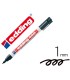 Rotulador edding marcador permanente 400 negro punta redonda 1 mm