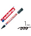 Rotulador edding marcador permanente 400 negro punta redonda 1 mm