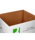 Cajon q connect carton para 4 cajas archivo definitivo folio montaje automatico medidas interior 295x383x430mm