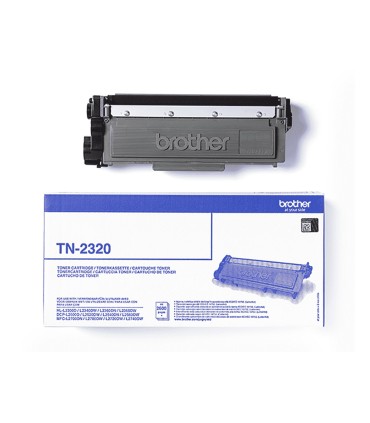 Toner brother tn 2320 dcpl2520dw dcpl2540dn mfcl2700dw mfcl2720dw mfcl2740dw negro 2600 pag