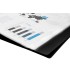 Carpeta liderpapel escaparate 50 fundas pvc folio negro