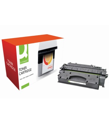 Toner q connect compatible hp cf280x laserjet m401 6900 pag negro