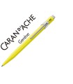 Boligrafo caran d'ache 849 fluo amarillo punta media