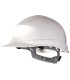 Casco de proteccion deltaplus polietileno especial para obra y trabajos electricos de baja tension color blanco