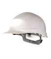 Casco de proteccion deltaplus polietileno especial para obra y trabajos electricos de baja tension color blanco