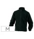 Chaqueta deltaplus polar con cremallera 2 bolsillos color negro talla m