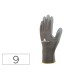 Guantes deltaplus poliester antideslizante lavable especial para manipulacion y manutencion gris talla 9