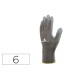 Guantes deltaplus poliester antideslizante lavable especial para manipulacion y manutencion gris talla 6