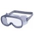 Gafas de proteccion deltaplus panoramicas montura flexible de pvc ventilacion directa talla ajustable color gris