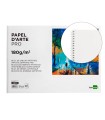 Bloc dibujo liderpapel artistico espiral 460x325mm 20 hojas 180gr/m2 sin recuadro perforado