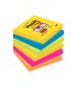 Bloc de notas adhesivas quita y pon post it super sticky 76x76 mm con 90 hojas pack de 6 bloc colores surtidos