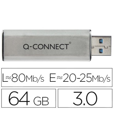 Memoria usb q connect flash 64 gb 30