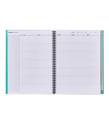 Cuaderno de todas las clases sv additio plan mensual del curso evaluacion continua y programacion semanal 225x31cm