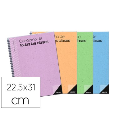 Cuaderno de todas las clases sv additio plan mensual del curso evaluacion continua y programacion semanal 225x31cm