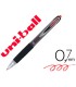 Boligrafo uni ball roller umn 207 retractil 07 mm color rojo