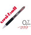 Boligrafo uni-ball roller umn-207 retractil 0,7 mm color rojo