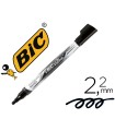 Rotulador bic velleda liquid pocket punta redonda 2,2 mm negro