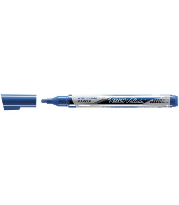 Rotulador bic velleda liquid pocket punta redonda 22 mm azul