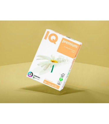 Papel fotocopiadora iq premium din a3 80 gramos paquete de 500 hojas