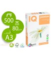 Papel fotocopiadora iq premium din a3 80 gramos paquete de 500 hojas