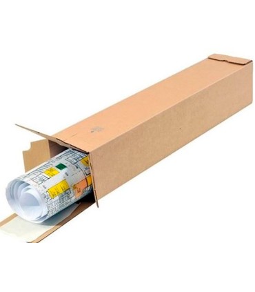 Caja para embalar q connect tubo medidas 1020x150x150 mm espesor carton 3 mm