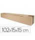 Caja para embalar q connect tubo medidas 1020x150x150 mm espesor carton 3 mm