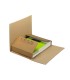 Caja para embalar q connect libro medidas 520x390x140 mm espesor carton 3 mm