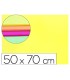 Goma eva liderpapel 50x70cm 60g m2 espesor 2mm fluor amarillo