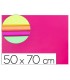 Goma eva liderpapel 50x70cm 60g m2 espesor 2mm fluor rosa