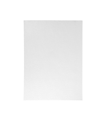 Goma eva liderpapel 50x70cm 60g m2 espesor 2mm textura toalla blanco