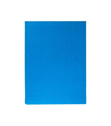 Goma eva liderpapel 50x70cm 60g m2 espesor 2mm textura toalla azul