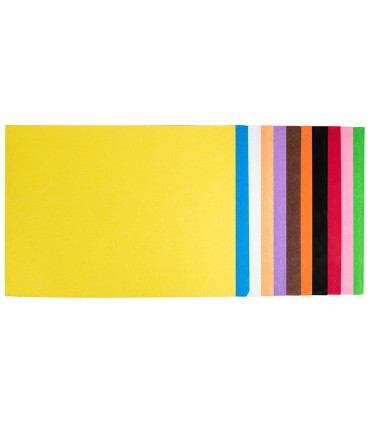 Goma eva liderpapel 50x70cm 60g m2 espesor 2mm textura toalla amarillo