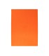 Goma eva liderpapel 50x70cm 60g m2 espesor 2mm textura toalla naranja