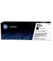 Toner hp 83a laserjet pro mfp m127/m125 negro 1500 pag