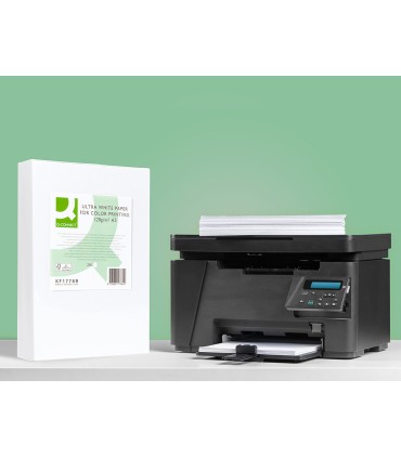 Papel fotocopiadora q connect ultra white din a3 120 gramos paquete de 250 hojas