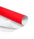 Rollo adhesivo liderpapel unicolor rojo brillo rollo de 045 x 2 mt