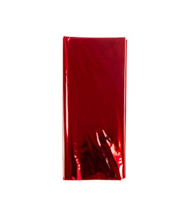 Papel celofan liderpapel 50x70 cm 22g m2 bolsa de 5 hojas rojo