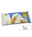 Arcilla sio-2 plus blanca endurece al aire paquete de 1 kg