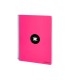 Cuaderno espiral liderpapel a4 micro antartik tapa dura 80h 100 gr cuadro 5mm sin bandas 4 taladros color rosa fluor