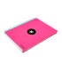 Cuaderno espiral liderpapel a4 micro antartik tapa forrada 120h 100 gr liso con bandas 4 taladros color rosa fluor