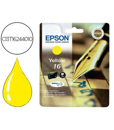 Ink jet epson 16 wf2010w wf2510wf wf2520nf wf2530wf wf2540wf amarillo 175 pag